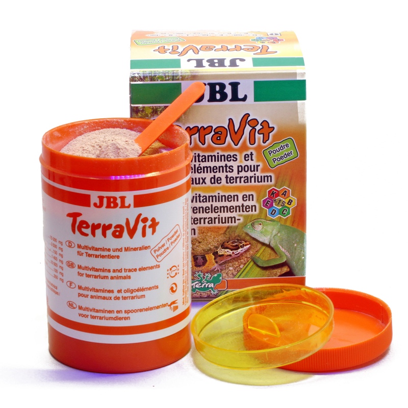 JBL TerraVit - vitamins and trace elements for terrarium animals